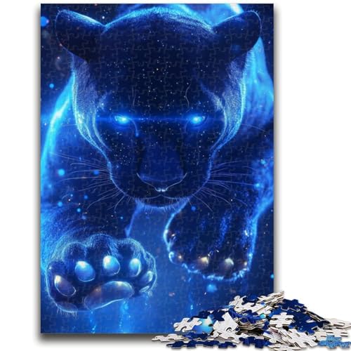 Puzzle 1000 Teile für Erwachsene, Cosmic Black Panther, Denkspiel, Lernspiel zum Geburtstag, Weihnachten, für ab 14 Jahren, 50x75cm Puzzle 1000 Teile für Erwachsene, Cosmic Black Panther, Denkspiel, Lernspiel zum Geburtstag, Weihnachten, für ab 14 Jahren, 50x75cm von LYXIANY