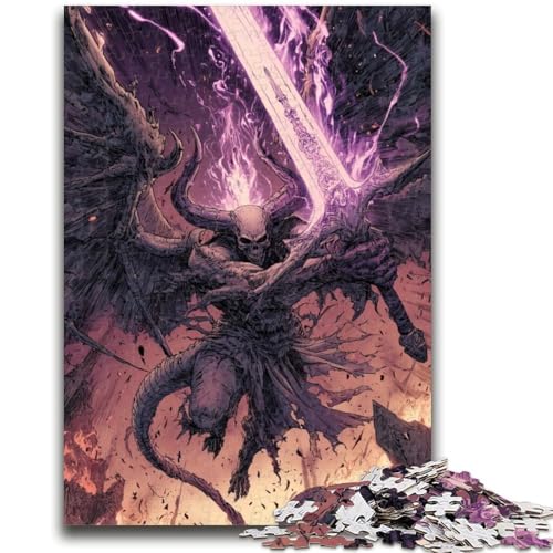 Puzzle 1000 Teile für Erwachsene, Dämonen-Denkspiel, Lernspiel zum Geburtstag, Weihnachten, für ab 14 Jahren, 50x75cm Puzzle 1000 Teile für Erwachsene, Dämonen-Denkspiel, Lernspiel zum Geburtstag, Weihnachten, für ab 14 Jahren, 50x75cm von LYXIANY