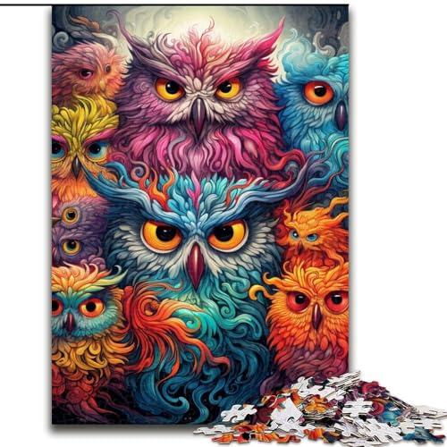 Puzzle 1000 Teile für Erwachsene, Farbeule, Unmögliches Puzzle für Erwachsene, 26x38cm, Denksportaufgabe, Spiel für Erwachsene, interaktive Familienaktivität Puzzle 1000 Teile für Erwachsene, Farbeule, Unmögliches Puzzle für Erwachsene, 26x38cm, Denksportaufgabe, Spiel für Erwachsene, interaktive Familienaktivität von LYXIANY