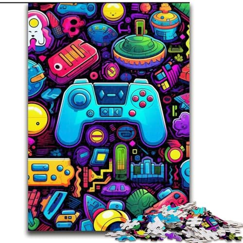 Puzzle 1000 Teile für Erwachsene, Farbspiel, Kartonpuzzle, 26x38cm, perfekt für Halloween, Weihnachten, Geburtstagsgeschenk Puzzle 1000 Teile für Erwachsene, Farbspiel, Kartonpuzzle, 26x38cm, perfekt für Halloween, Weihnachten, Geburtstagsgeschenk von LYXIANY