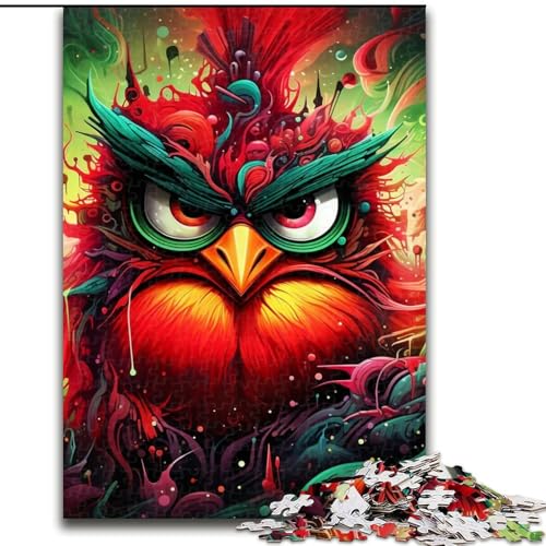 Puzzle 1000 Teile für Erwachsene, Farbvogel, Papppuzzle, 26x38cm, perfekt für Halloween, Weihnachten, Geburtstagsgeschenk Puzzle 1000 Teile für Erwachsene, Farbvogel, Papppuzzle, 26x38cm, perfekt für Halloween, Weihnachten, Geburtstagsgeschenk von LYXIANY