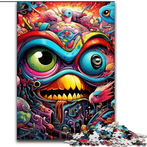 Puzzle 1000 Teile für Erwachsene, Farbvogel-Puzzles für Erwachsene, Geburtstagsgeschenkidee, anspruchsvolles Denkspiel, 26x38cm Puzzle 1000 Teile für Erwachsene, Farbvogel-Puzzles für Erwachsene, Geburtstagsgeschenkidee, anspruchsvolles Denkspiel, 26x38cm von LYXIANY