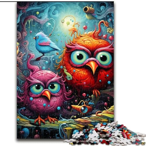 Puzzle 1000 Teile für Erwachsene, Farbvogel-Puzzles für Erwachsene, Geburtstagsgeschenkidee, anspruchsvolles Denkspiel, 26x38cm Puzzle 1000 Teile für Erwachsene, Farbvogel-Puzzles für Erwachsene, Geburtstagsgeschenkidee, anspruchsvolles Denkspiel, 26x38cm von LYXIANY