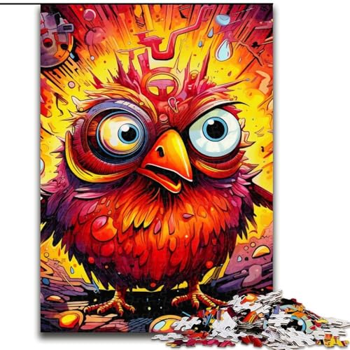 Puzzle 1000 Teile für Erwachsene, Farbvogel-Puzzles für Erwachsene, Geburtstagsgeschenkidee, anspruchsvolles Denkspiel, 50x75cm Puzzle 1000 Teile für Erwachsene, Farbvogel-Puzzles für Erwachsene, Geburtstagsgeschenkidee, anspruchsvolles Denkspiel, 50x75cm von LYXIANY