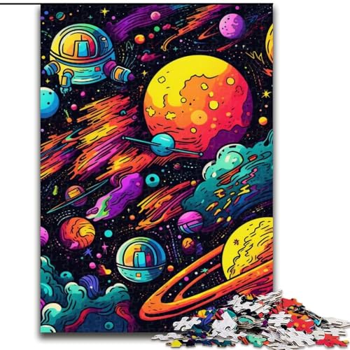Puzzle 1000 Teile für Erwachsene, Galaxie-Planeten-Puzzles für Erwachsene, Geburtstagsgeschenkidee, anspruchsvolles Denkspiel, 50x75cm Puzzle 1000 Teile für Erwachsene, Galaxie-Planeten-Puzzles für Erwachsene, Geburtstagsgeschenkidee, anspruchsvolles Denkspiel, 50x75cm von LYXIANY