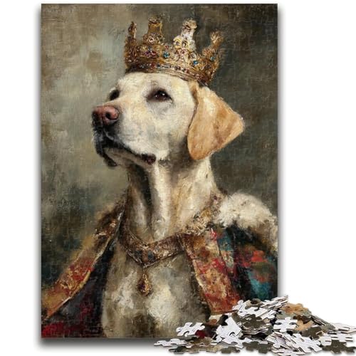 Puzzle 1000 Teile für Erwachsene, Geschenke, Tier-Golden Retriever, Lernspiele, Heimdekoration, Lernspiel für Geburtstag, Weihnachten, 38x26cm Puzzle 1000 Teile für Erwachsene, Geschenke, Tier-Golden Retriever, Lernspiele, Heimdekoration, Lernspiel für Geburtstag, Weihnachten, 38x26cm von LYXIANY