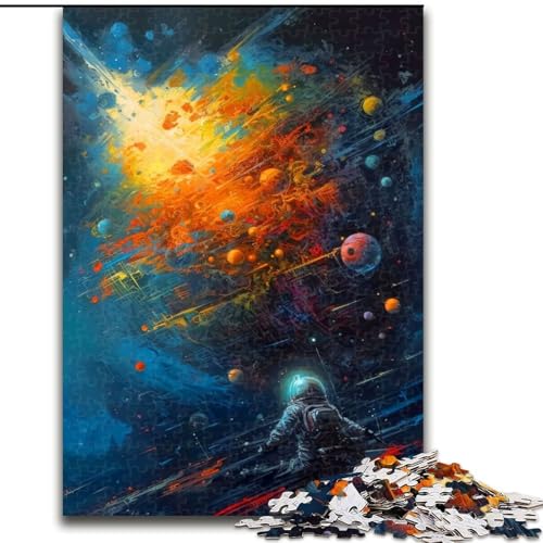 Puzzle 1000 Teile für Erwachsene, Geschenke Die Schönheit des Weltraums, für 14+, für Familienspaß und Spieleabende, Künstlersammlung, Bildende Kunst (Größe 50x75cm) von LYXIANY