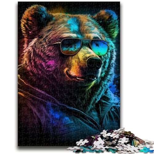 Puzzle 1000 Teile für Erwachsene, Geschenke für Braunbär-Boxer, pädagogisches Spielzeug zum Stressabbau, Geschenke für Freunde und Familie, 50x75cm Puzzle 1000 Teile für Erwachsene, Geschenke für Braunbär-Boxer, pädagogisches Spielzeug zum Stressabbau, Geschenke für Freunde und Familie, 50x75cm von LYXIANY