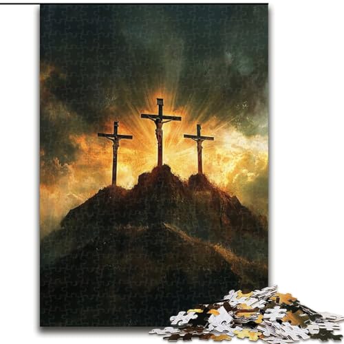 Puzzle 1000 Teile für Erwachsene, Geschenke für Jesus, Spielzeug, Lernspiele, Stressabbau, einzigartige Heimdekoration und Geschenke, 50x75cm Puzzle 1000 Teile für Erwachsene, Geschenke für Jesus, Spielzeug, Lernspiele, Stressabbau, einzigartige Heimdekoration und Geschenke, 50x75cm von LYXIANY