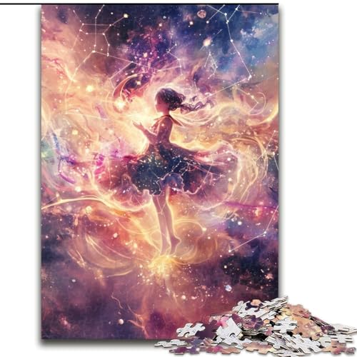Puzzle 1000 Teile für Erwachsene, Geschenke für japanische Anime-Mädchen, Spiele, Spielzeug, Geschenk, einzigartige Geburtstags- und Geschenkideen für Kinder ab 14 Jahren (Größe 50x75cm) von LYXIANY