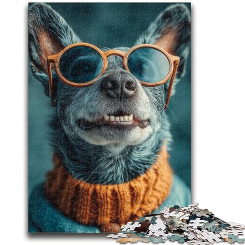 Puzzle 1000 Teile für Erwachsene, Hunde-Familienspaß, ganze Familie, ab 14 Jahren, 50x75cm Puzzle 1000 Teile für Erwachsene, Hunde-Familienspaß, ganze Familie, ab 14 Jahren, 50x75cm von LYXIANY