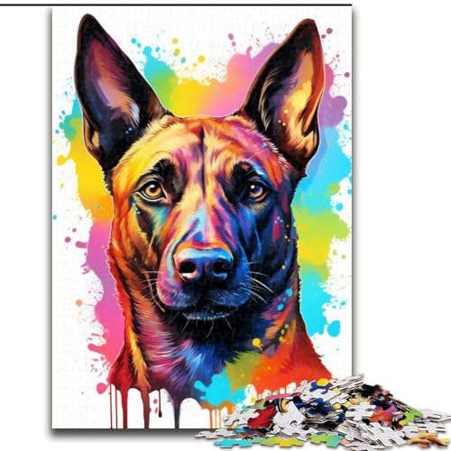 Puzzle 1000 Teile für Erwachsene, Hunde-Holzpuzzle, Größe 50x75cm, perfekt für Halloween, Weihnachten, Geburtstagsgeschenk Puzzle 1000 Teile für Erwachsene, Hunde-Holzpuzzle, Größe 50x75cm, perfekt für Halloween, Weihnachten, Geburtstagsgeschenk von LYXIANY