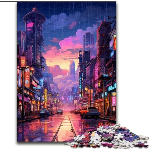 Puzzle 1000 Teile für Erwachsene, Japanische Straßenpuzzles für Erwachsene, perfektes DIY-Kunstdekor oder Geburtstagsgeschenk, Größe 50x75cm Puzzle 1000 Teile für Erwachsene, Japanische Straßenpuzzles für Erwachsene, perfektes DIY-Kunstdekor oder Geburtstagsgeschenk, Größe 50x75cm von LYXIANY