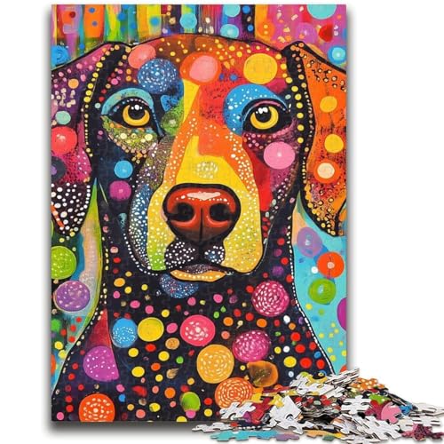 Puzzle 1000 Teile für Erwachsene, Kunst, Hunde-Denkspiel, Lernspiel zum Geburtstag, Weihnachten, für ab 14 Jahren, 50x75cm Puzzle 1000 Teile für Erwachsene, Kunst, Hunde-Denkspiel, Lernspiel zum Geburtstag, Weihnachten, für ab 14 Jahren, 50x75cm von LYXIANY