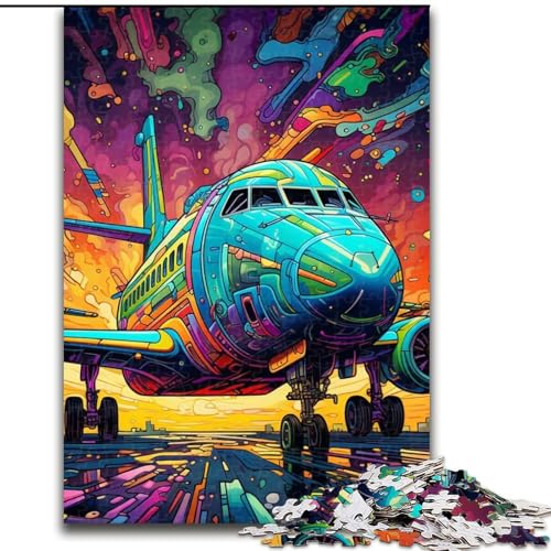 Puzzle 1000 Teile für Erwachsene, Kunstflugzeug, Papppuzzle, 26x38cm, perfekt für Halloween, Weihnachten, Geburtstagsgeschenk Puzzle 1000 Teile für Erwachsene, Kunstflugzeug, Papppuzzle, 26x38cm, perfekt für Halloween, Weihnachten, Geburtstagsgeschenk von LYXIANY