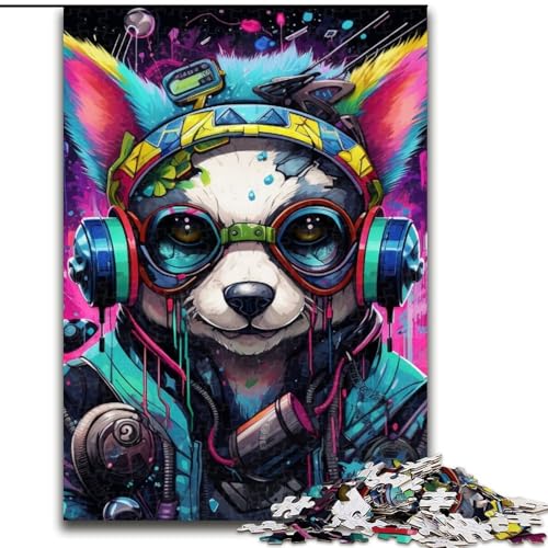Puzzle 1000 Teile für Erwachsene, Mechanischer Hund, Puzzle für Erwachsene, 1000 Teile, spannende Aktivität für den Familienspielabend, 50x75cm von LYXIANY