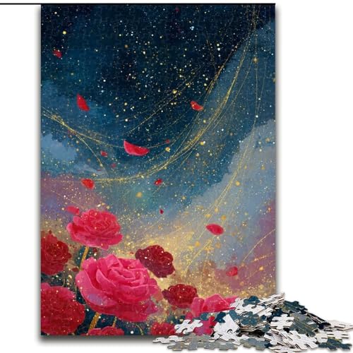 Puzzle 1000 Teile für Erwachsene, Mohnblume, aus Karton, Kinder ab 14 Jahren, Größe 38x26cm, Denksportspiel für Teenager Puzzle 1000 Teile für Erwachsene, Mohnblume, aus Karton, Kinder ab 14 Jahren, Größe 38x26cm, Denksportspiel für Teenager von LYXIANY