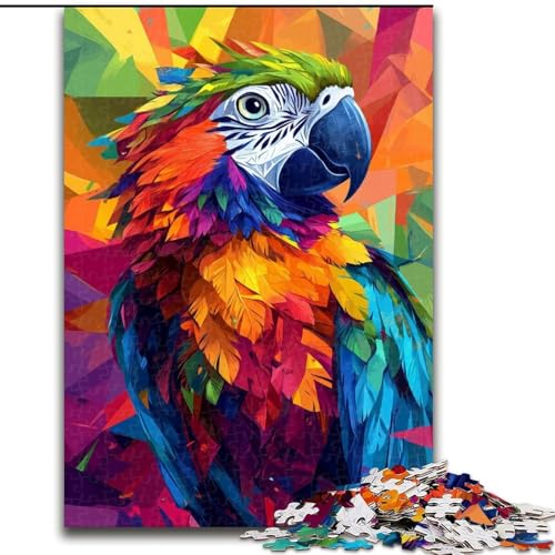 Puzzle 1000 Teile für Erwachsene, Papagei, Familienaktivität, Spaß zu Hause, Geburtstagsgeschenk, Reisegeschenke, 50x75cm Puzzle 1000 Teile für Erwachsene, Papagei, Familienaktivität, Spaß zu Hause, Geburtstagsgeschenk, Reisegeschenke, 50x75cm von LYXIANY