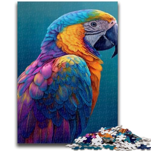 Puzzle 1000 Teile für Erwachsene, Papagei, Lernspielzeug, ganze Familie, 26x38cm Puzzle 1000 Teile für Erwachsene, Papagei, Lernspielzeug, ganze Familie, 26x38cm von LYXIANY