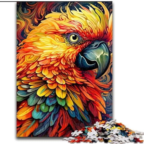 Puzzle 1000 Teile für Erwachsene, Papagei, Unmögliches Puzzle für Erwachsene, 50x75cm, Denksportaufgabe, Spiel für Erwachsene, interaktive Familienaktivität Puzzle 1000 Teile für Erwachsene, Papagei, Unmögliches Puzzle für Erwachsene, 50x75cm, Denksportaufgabe, Spiel für Erwachsene, interaktive Familienaktivität von LYXIANY