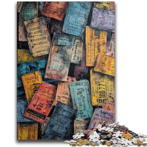 Puzzle 1000 Teile für Erwachsene, Paris Collage, Lernspielzeug, ganze Familie, 50x75cm Puzzle 1000 Teile für Erwachsene, Paris Collage, Lernspielzeug, ganze Familie, 50x75cm von LYXIANY