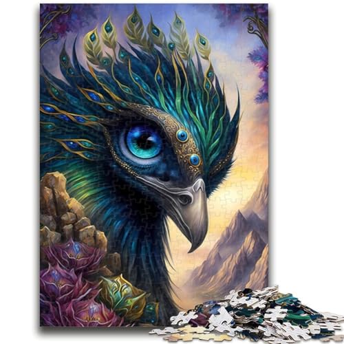 Puzzle 1000 Teile für Erwachsene, Pfau, Fantasy-Fiction, für Kinder ab 14 Jahren, Familienspiele, Weihnachtsspiele, Geschenke für Frauen, 50x75cm Puzzle 1000 Teile für Erwachsene, Pfau, Fantasy-Fiction, für Kinder ab 14 Jahren, Familienspiele, Weihnachtsspiele, Geschenke für Frauen, 50x75cm von LYXIANY