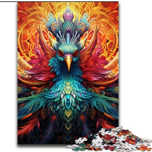 Puzzle 1000 Teile für Erwachsene, Pfau, Holzpuzzle, Denksportaufgabe, Teenager und Heimdekoration, 50x75cm Puzzle 1000 Teile für Erwachsene, Pfau, Holzpuzzle, Denksportaufgabe, Teenager und Heimdekoration, 50x75cm von LYXIANY