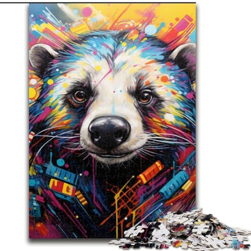 Puzzle 1000 Teile für Erwachsene, Pferde-Graffiti, Holzpuzzle, 50x75cm, perfekt für Halloween, Weihnachten, Geburtstagsgeschenk Puzzle 1000 Teile für Erwachsene, Pferde-Graffiti, Holzpuzzle, 50x75cm, perfekt für Halloween, Weihnachten, Geburtstagsgeschenk von LYXIANY