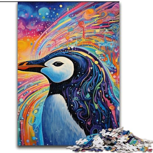 Puzzle 1000 Teile für Erwachsene, Pinguin, Holzpuzzle, 50x75cm, perfekt für Halloween, Weihnachten, Geburtstagsgeschenk Puzzle 1000 Teile für Erwachsene, Pinguin, Holzpuzzle, 50x75cm, perfekt für Halloween, Weihnachten, Geburtstagsgeschenk von LYXIANY