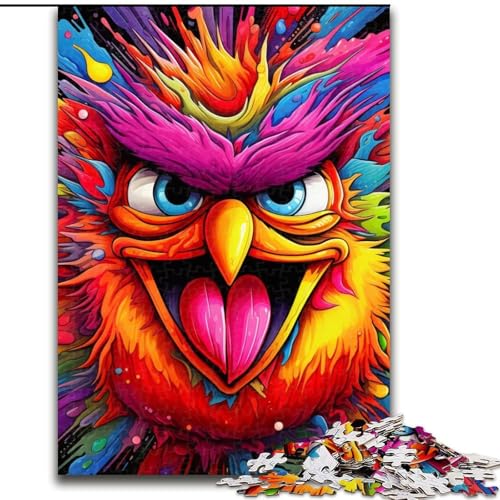 Puzzle 1000 Teile für Erwachsene, Pink Bird, Puzzles für Erwachsene, Geburtstagsgeschenkidee, anspruchsvolles Denkspiel, 26x38cm Puzzle 1000 Teile für Erwachsene, Pink Bird, Puzzles für Erwachsene, Geburtstagsgeschenkidee, anspruchsvolles Denkspiel, 26x38cm von LYXIANY