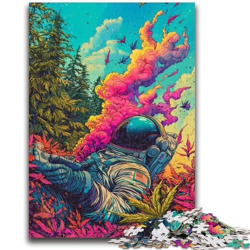 Puzzle 1000 Teile für Erwachsene, Psychedelisches Astronauten-Denkspiel, Lernspiel zum Geburtstag, Weihnachten, für ab 14 Jahren, 50x75cm Puzzle 1000 Teile für Erwachsene, Psychedelisches Astronauten-Denkspiel, Lernspiel zum Geburtstag, Weihnachten, für ab 14 Jahren, 50x75cm von LYXIANY