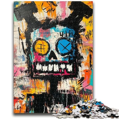 Puzzle 1000 Teile für Erwachsene, Roboter-Denkspiel im Basquiat-Stil, Lernspiel für Geburtstag, Weihnachten, für ab 14 Jahren, 50x75cm Puzzle 1000 Teile für Erwachsene, Roboter-Denkspiel im Basquiat-Stil, Lernspiel für Geburtstag, Weihnachten, für ab 14 Jahren, 50x75cm von LYXIANY