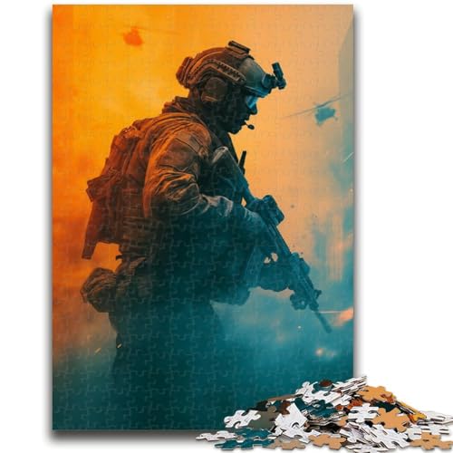 Puzzle 1000 Teile für Erwachsene, Spezialeinheiten, Denkspiel, Lernspiel zum Geburtstag, Weihnachten, für ab 14 Jahren, 50x75cm Puzzle 1000 Teile für Erwachsene, Spezialeinheiten, Denkspiel, Lernspiel zum Geburtstag, Weihnachten, für ab 14 Jahren, 50x75cm von LYXIANY