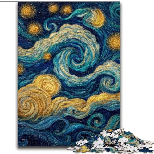Puzzle 1000 Teile für Erwachsene, Sternenhimmel, anspruchsvolles Spiel und Familienspiel, Lernspiel für Geburtstag, Weihnachten, 50x75cm von LYXIANY