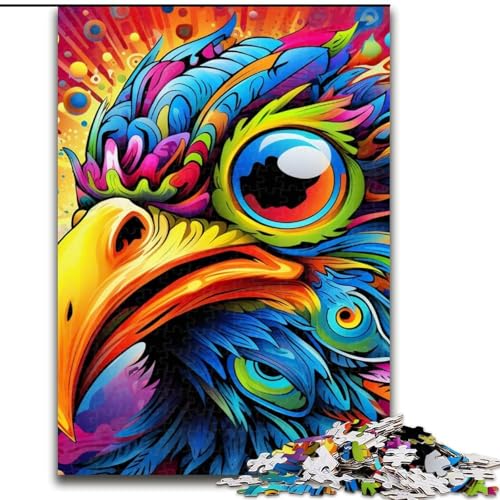 Puzzle 1000 Teile für Erwachsene, buntes Kunstvogel-Puzzle für Erwachsene, 50x75cm, Denksportaufgabe, Spiel für Erwachsene, interaktive Familienaktivität Puzzle 1000 Teile für Erwachsene, buntes Kunstvogel-Puzzle für Erwachsene, 50x75cm, Denksportaufgabe, Spiel für Erwachsene, interaktive Familienaktivität von LYXIANY