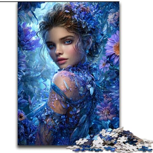 Puzzle 1000 Teile für Erwachsene, schöne Frau, aus Holz, Kinder ab 14 Jahren, Größe 50x75cm, lustiges Basteln für die ganze Familie, perfekt für Geburtstage, Feiertage Puzzle 1000 Teile für Erwachsene, schöne Frau, aus Holz, Kinder ab 14 Jahren, Größe 50x75cm, lustiges Basteln für die ganze Familie, perfekt für Geburtstage, Feiertage von LYXIANY