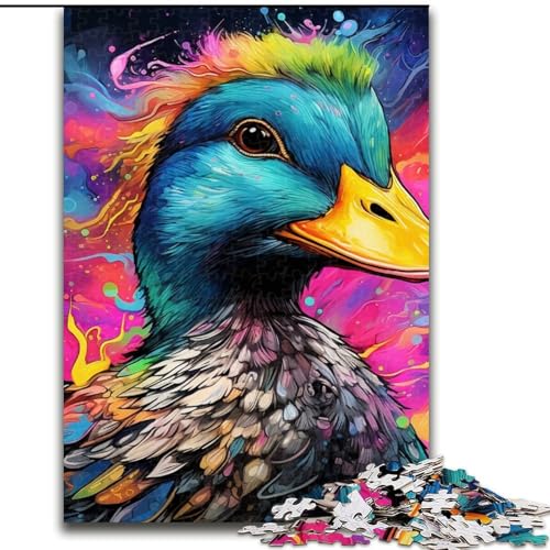 Puzzle 1000 Teile für Erwachsene Art Duck Puzzles für Erwachsene, 1000 Teile spannende Familienspielabendaktivität 50x75cm Puzzle 1000 Teile für Erwachsene Art Duck Puzzles für Erwachsene, 1000 Teile spannende Familienspielabendaktivität 50x75cm von LYXIANY
