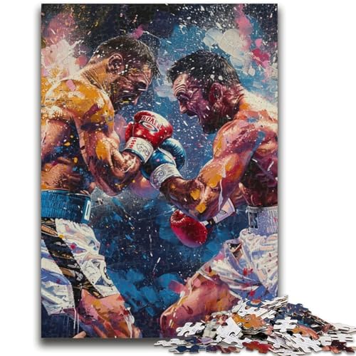 Puzzle 1000 Teile für Erwachsene Boxer für und ab 14 Jahren Mitmachspiel Weihnachtsspiel Geschenke 50x75cm Puzzle 1000 Teile für Erwachsene Boxer für und ab 14 Jahren Mitmachspiel Weihnachtsspiel Geschenke 50x75cm von LYXIANY