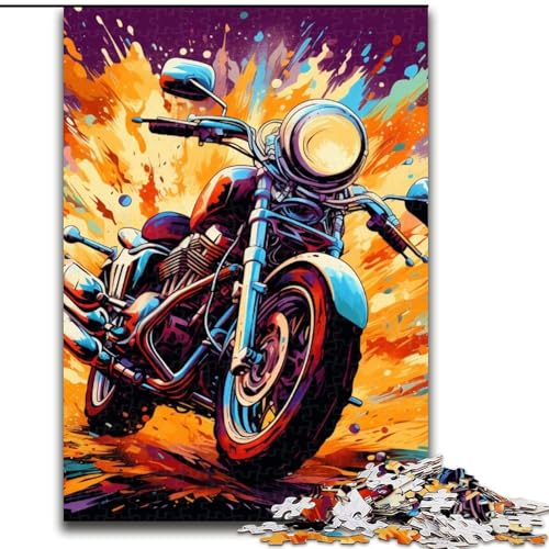 Puzzle 1000 Teile für Erwachsene Bunte Motorrad-Puzzles für Erwachsene 50x75cm Denksportaufgabe, Spiel für Erwachsene, interaktive Familienaktivität Puzzle 1000 Teile für Erwachsene Bunte Motorrad-Puzzles für Erwachsene 50x75cm Denksportaufgabe, Spiel für Erwachsene, interaktive Familienaktivität von LYXIANY