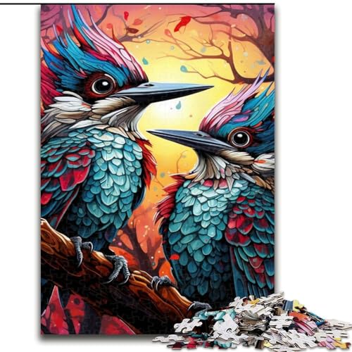 Puzzle 1000 Teile für Erwachsene Bunte Specht-Puzzles für Erwachsene 50x75cm Denksportaufgabe, Spiel für Erwachsene, interaktive Familienaktivität Puzzle 1000 Teile für Erwachsene Bunte Specht-Puzzles für Erwachsene 50x75cm Denksportaufgabe, Spiel für Erwachsene, interaktive Familienaktivität von LYXIANY