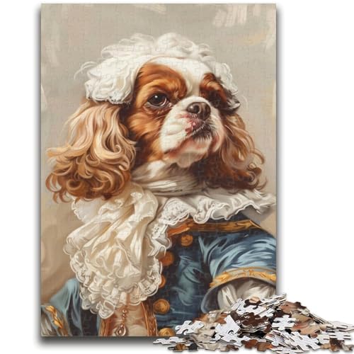 Puzzle 1000 Teile für Erwachsene Cavalier King Charles Spaniel Denkspiel Lernspiel zum Geburtstag, Weihnachten für ab 14 Jahren 50x75cm Puzzle 1000 Teile für Erwachsene Cavalier King Charles Spaniel Denkspiel Lernspiel zum Geburtstag, Weihnachten für ab 14 Jahren 50x75cm von LYXIANY
