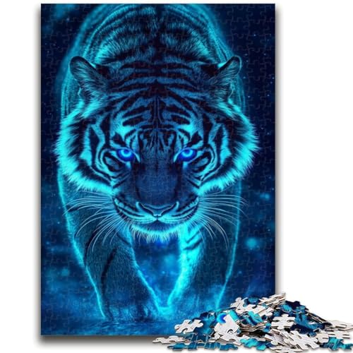 Puzzle 1000 Teile für Erwachsene Cosmic Tiger Denkspiel Lernspiel zum Geburtstag, Weihnachten für ab 14 Jahren 50x75cm Puzzle 1000 Teile für Erwachsene Cosmic Tiger Denkspiel Lernspiel zum Geburtstag, Weihnachten für ab 14 Jahren 50x75cm von LYXIANY