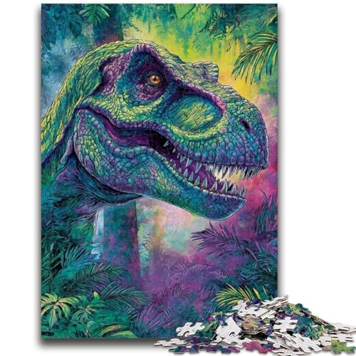 Puzzle 1000 Teile für Erwachsene Dinosaurier für und ab 14 Jahren Mitmachspiel Weihnachtsspiel Geschenke 26x38cm Puzzle 1000 Teile für Erwachsene Dinosaurier für und ab 14 Jahren Mitmachspiel Weihnachtsspiel Geschenke 26x38cm von LYXIANY
