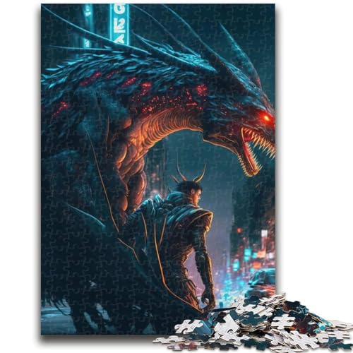 Puzzle 1000 Teile für Erwachsene Drache für und ab 14 Jahren Mitmachspiel Weihnachtsspiel Geschenke 26x38cm Puzzle 1000 Teile für Erwachsene Drache für und ab 14 Jahren Mitmachspiel Weihnachtsspiel Geschenke 26x38cm von LYXIANY