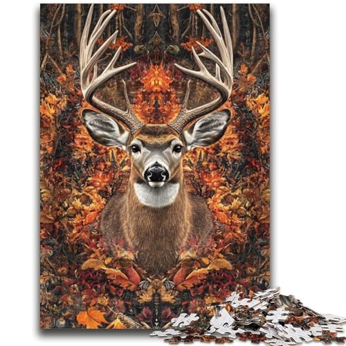 Puzzle 1000 Teile für Erwachsene Dschungelhirsch für und ab 14 Jahren Mitmachspiel Weihnachtsspiel Geschenke 26x38cm Puzzle 1000 Teile für Erwachsene Dschungelhirsch für und ab 14 Jahren Mitmachspiel Weihnachtsspiel Geschenke 26x38cm von LYXIANY