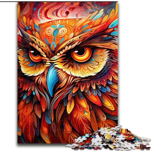 Puzzle 1000 Teile für Erwachsene Eulen-Puzzle für Erwachsene 50x75cm Denksportaufgabe, Spiel für Erwachsene, interaktive Familienaktivität Puzzle 1000 Teile für Erwachsene Eulen-Puzzle für Erwachsene 50x75cm Denksportaufgabe, Spiel für Erwachsene, interaktive Familienaktivität von LYXIANY