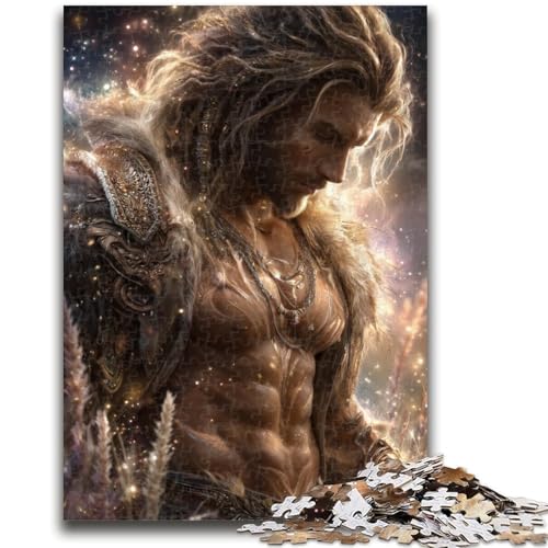 Puzzle 1000 Teile für Erwachsene Fantasy Männlicher Krieger Denkspiel Lernspiel zum Geburtstag, Weihnachten für ab 14 Jahren 50x75cm Puzzle 1000 Teile für Erwachsene Fantasy Männlicher Krieger Denkspiel Lernspiel zum Geburtstag, Weihnachten für ab 14 Jahren 50x75cm von LYXIANY