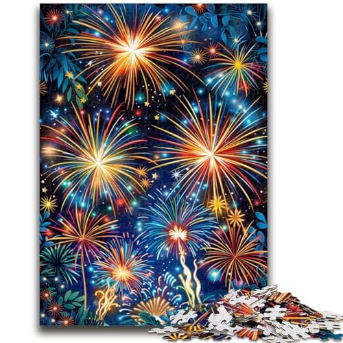 Puzzle 1000 Teile für Erwachsene Feuerwerk für und ab 14 Jahren Mitmachspiel Weihnachtsspiel Geschenke 50x75cm Puzzle 1000 Teile für Erwachsene Feuerwerk für und ab 14 Jahren Mitmachspiel Weihnachtsspiel Geschenke 50x75cm von LYXIANY