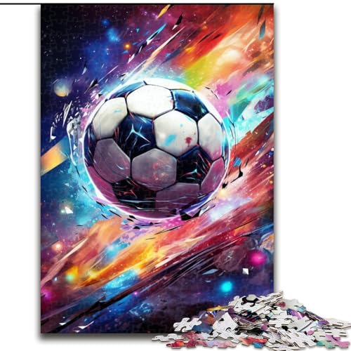 Puzzle 1000 Teile für Erwachsene Fußballpuzzle aus Holz für Geburtstagsfeiertage, Weihnachten, Halloween, Geschenkgröße 50x75cm Puzzle 1000 Teile für Erwachsene Fußballpuzzle aus Holz für Geburtstagsfeiertage, Weihnachten, Halloween, Geschenkgröße 50x75cm von LYXIANY