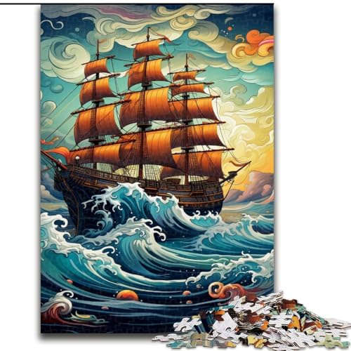 Puzzle 1000 Teile für Erwachsene Galaxy Piratenschiff Puzzle für Erwachsene 50x75cm Denksportaufgabe, Spiel für Erwachsene, interaktive Familienaktivität Puzzle 1000 Teile für Erwachsene Galaxy Piratenschiff Puzzle für Erwachsene 50x75cm Denksportaufgabe, Spiel für Erwachsene, interaktive Familienaktivität von LYXIANY